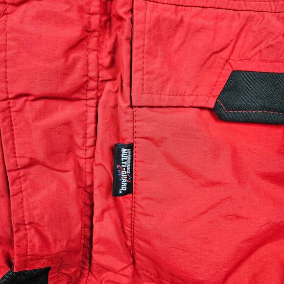 Stearns Jacket Mens M Multi-Guard Rain Parka Coat Red Nylon 8864 Dry Wear - Picture 5 of 13